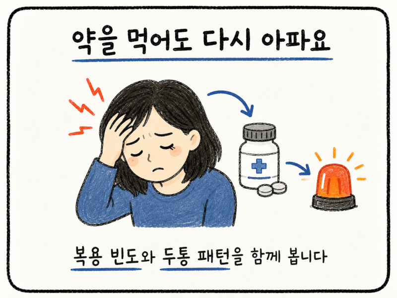인천 송도 약물 과용 두통 및 반동성 두통의 원인과 한방 관리법