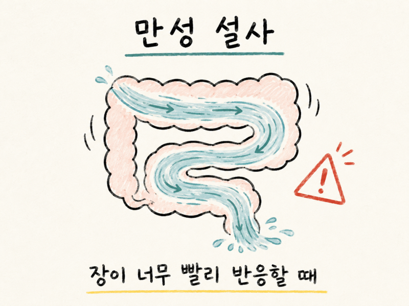 인천 송도 만성 설사 및 과민성대장증후군 설사형·기능성 설사 치료
