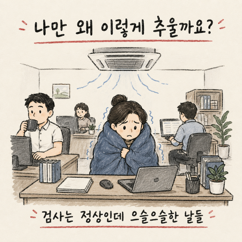 검사해도 정상인데 으슬으슬? 송도 오한·추위 타는 체질 개선법