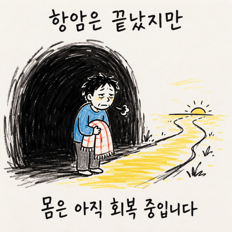 인천 송도 항암치료 후유증 및 암성 피로 회복 관리