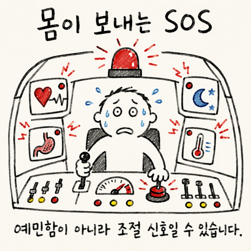 인천 송도 자율신경실조증·자율신경장애, 검사는 정상인데 몸은 힘들 때