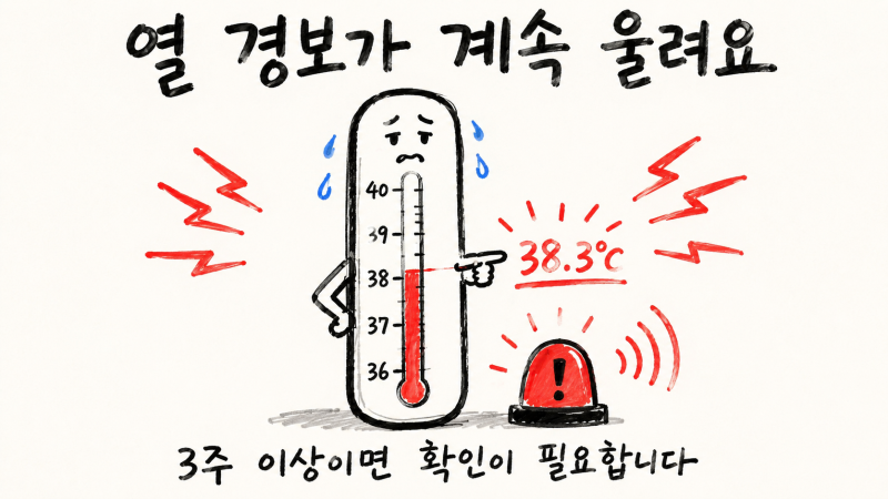 인천 송도 원인불명 발열(불명열, FUO)의 원인과 한방 관리법