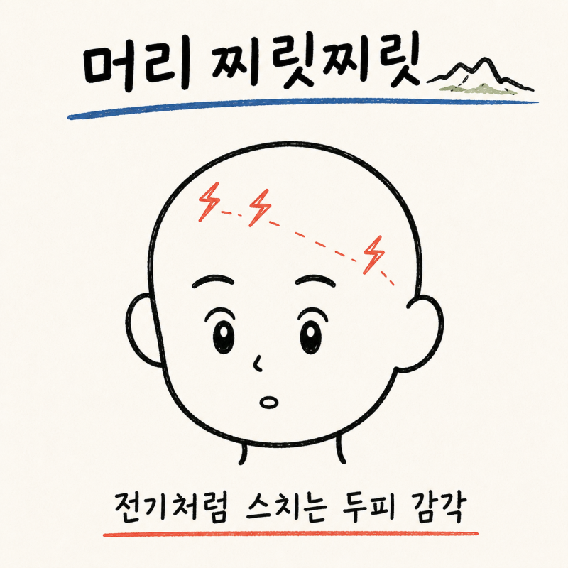 인천 두피통증· 머리 찌릿찌릿