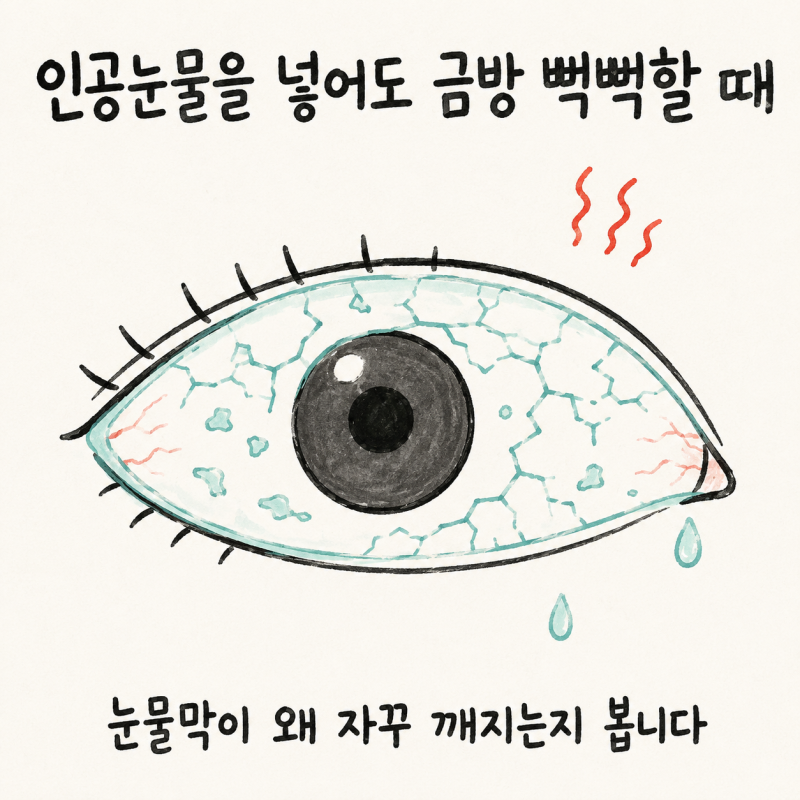 인천 송도 안구건조증 · 건성안 증후군 · 눈 마름증