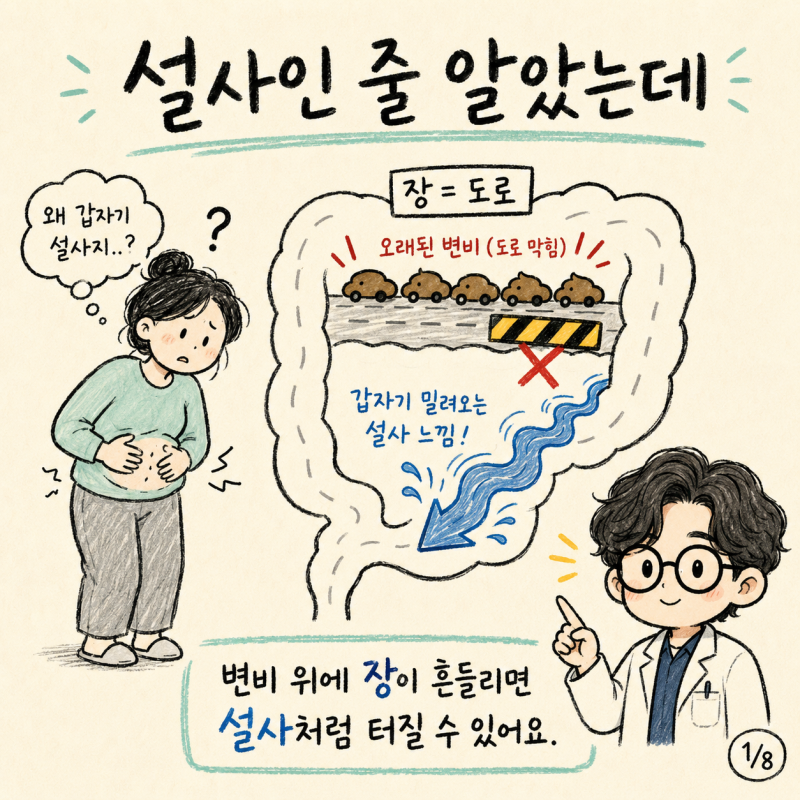 과민성대장증후군, 변비와 설사가 번갈아 나온다면  | 인천 송도 한의원
