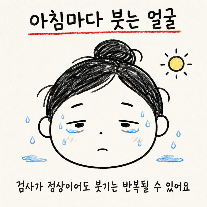 인천 송도 얼굴 붓기 · 잘 붓는 체질