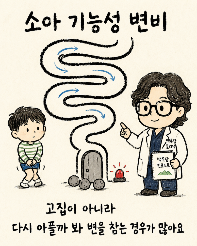 인천 송도 소아 변비·기능성 변비· 소화기 체질 개선