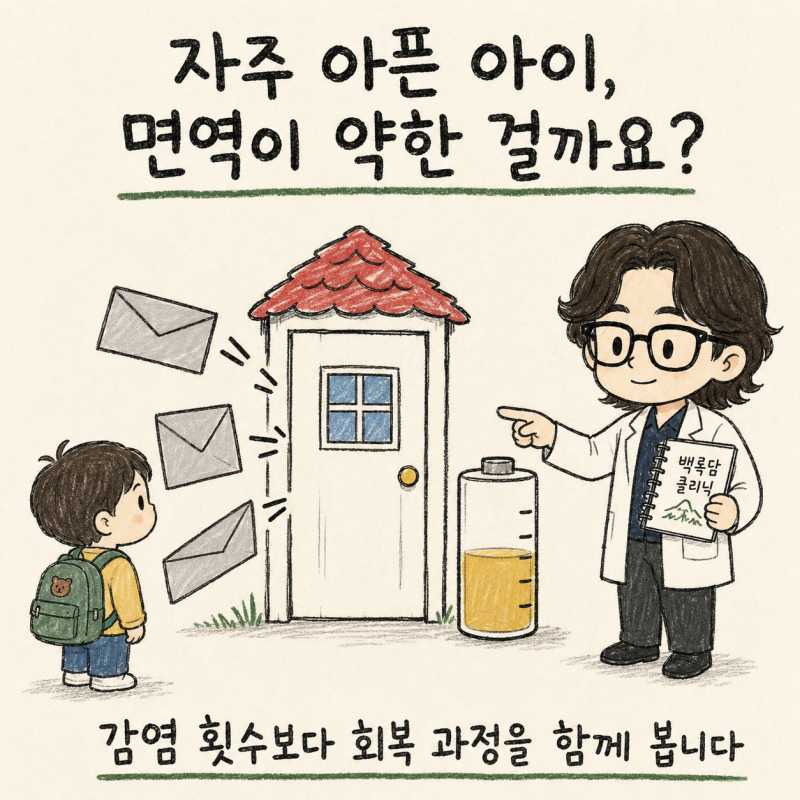 잔병치레·허약체질·비위허약·폐기허 소아 면역 체질 관리 | 인천 송도 소아 한의원