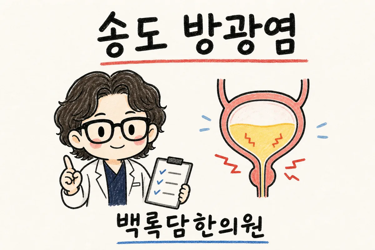 송도 방광염, 산후에 자꾸 도지는 소변통이 일상을 흔들 때