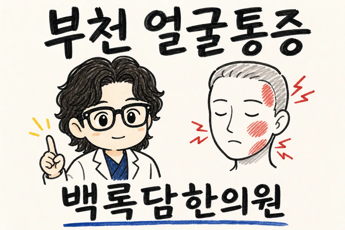 부천 얼굴통증, 하루 종일 앉아 일하다 얼굴이 쑤시고 찌릿할 때