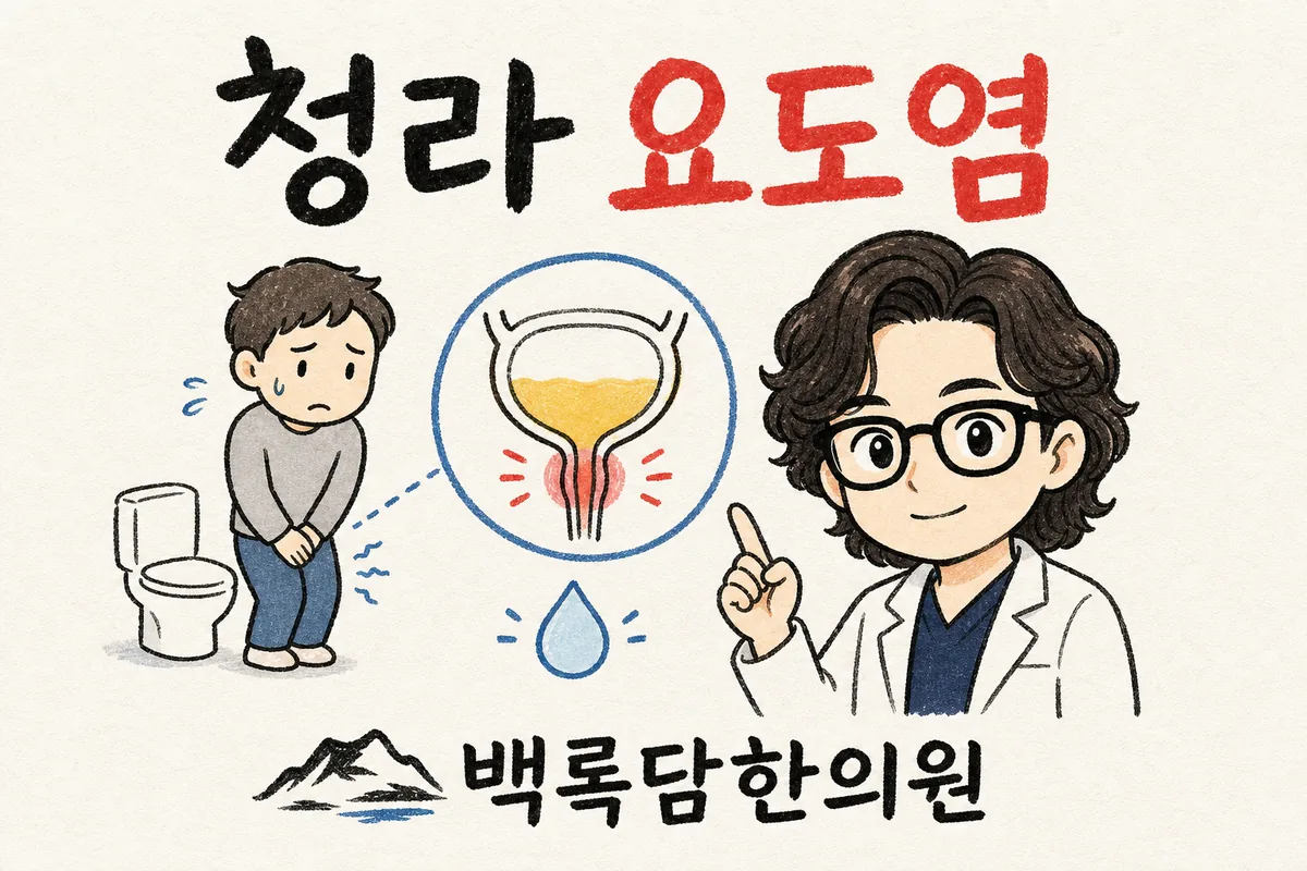 청라 요도염, 소변볼 때마다 찌릿하고 타는 느낌이 반복될 때