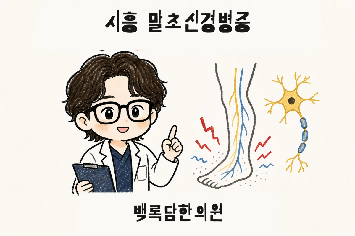 시흥 말초신경병증, 손끝 발끝이 화끈거려 밤에 잠을 못 이룰 때