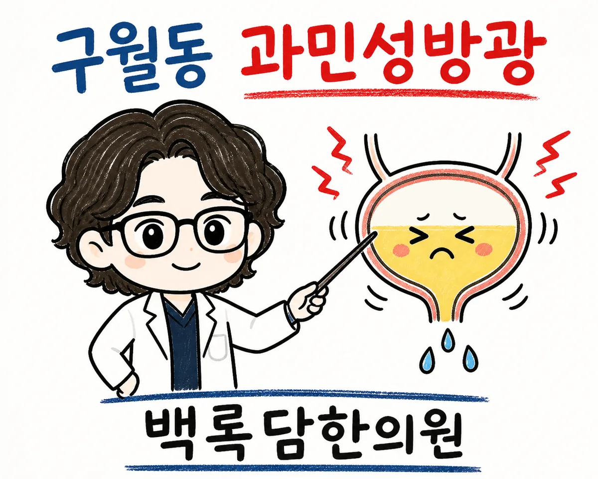 구월동 과민성방광, 하루 열두 번 화장실을 찾는 게 일상이 됐을 때