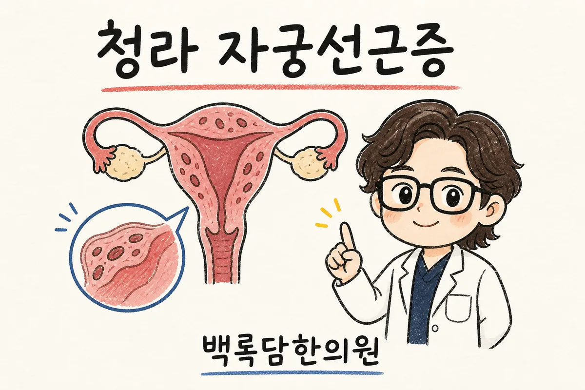 청라 자궁선근증, 생리 때마다 웅크리는 아내를 보다 검색한 남편