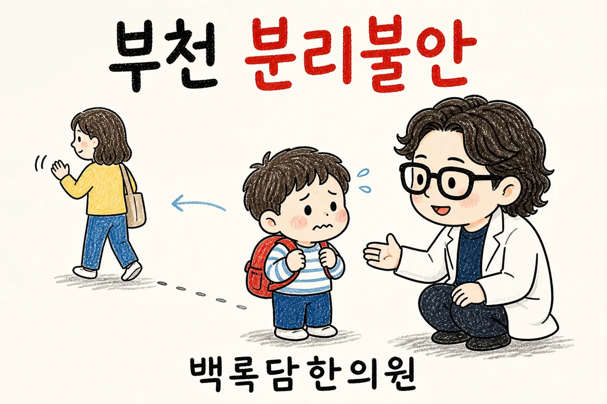 부천 분리불안, 잠은 안 오고 가슴은 뛰는데 피로인지 병인지 모를 때