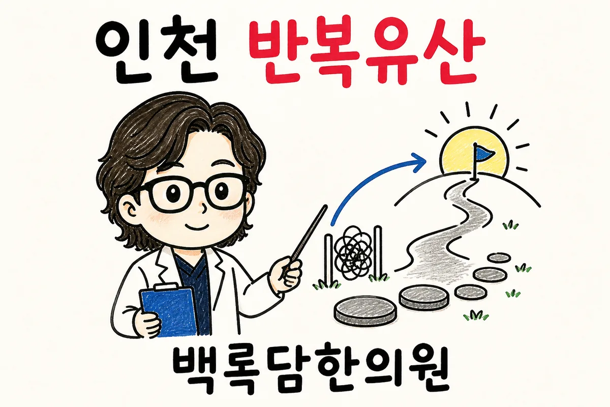 인천 반복유산, 검사는 다 정상인데 임신이 또 멈춰서 아무것도 해줄 수 없을 때