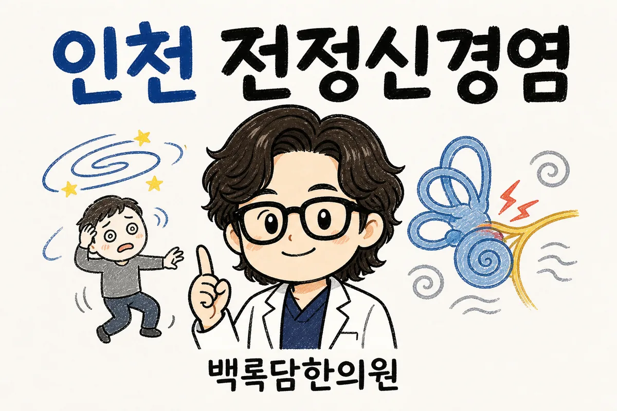 인천 전정신경염, 밤만 되면 붕 뜨는 듯한 어지럼이 멈추지 않을 때