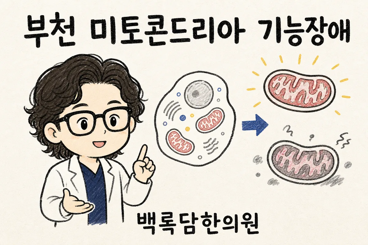 부천 미토콘드리아 기능장애, 어머니 돌보다 내 몸이 먼저 버틸 수 없을 때