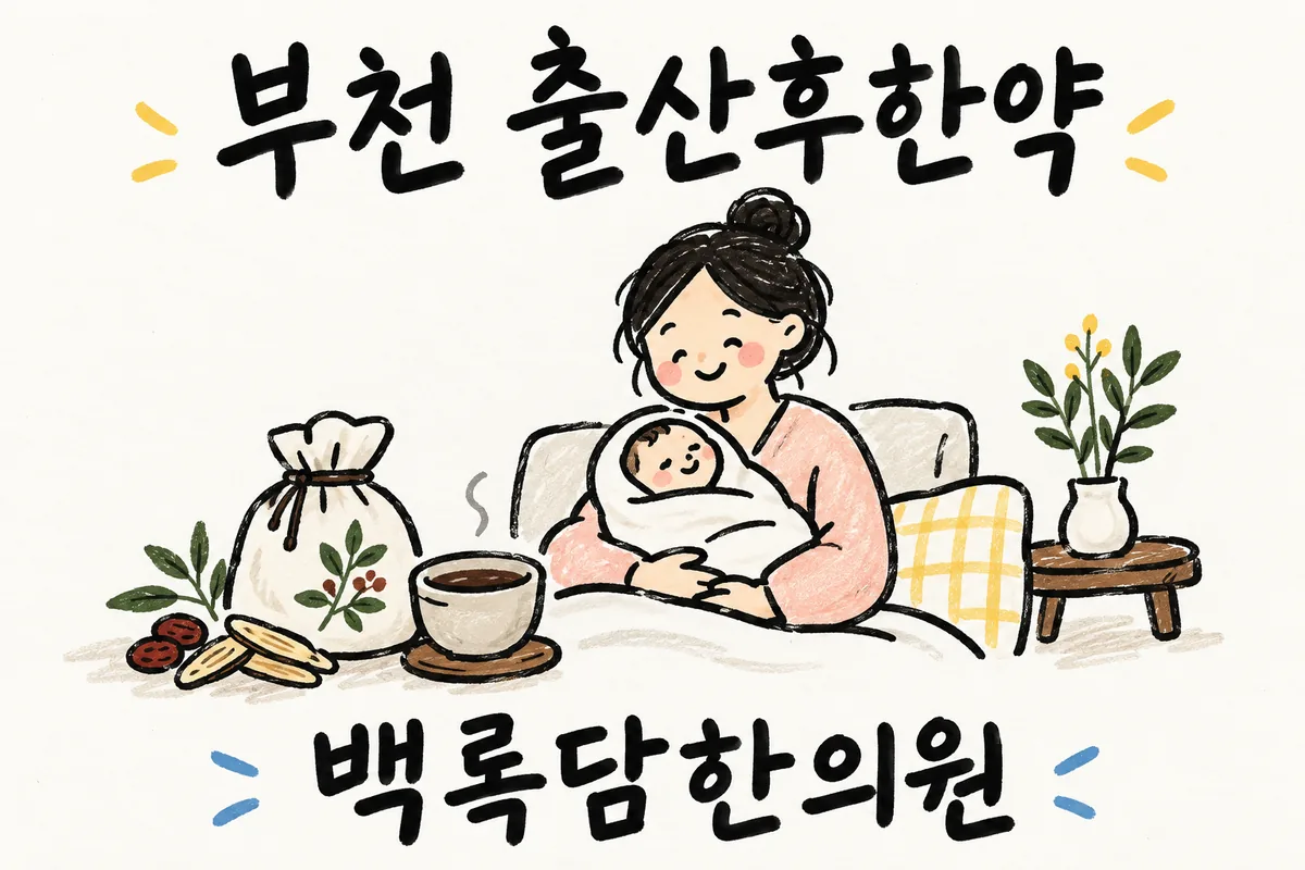 부천 출산후한약, 검사는 정상이라는데 몸이 예전 같지 않아 불안할 때